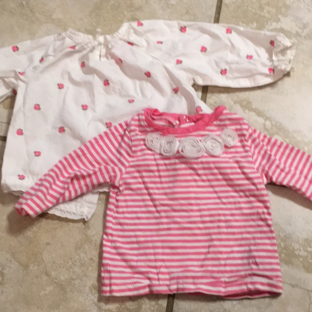 Made with love by PLACE long sleeve 3-6 mos.